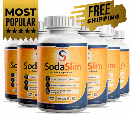 6 bottles of SodaSlim, a 180 day supply